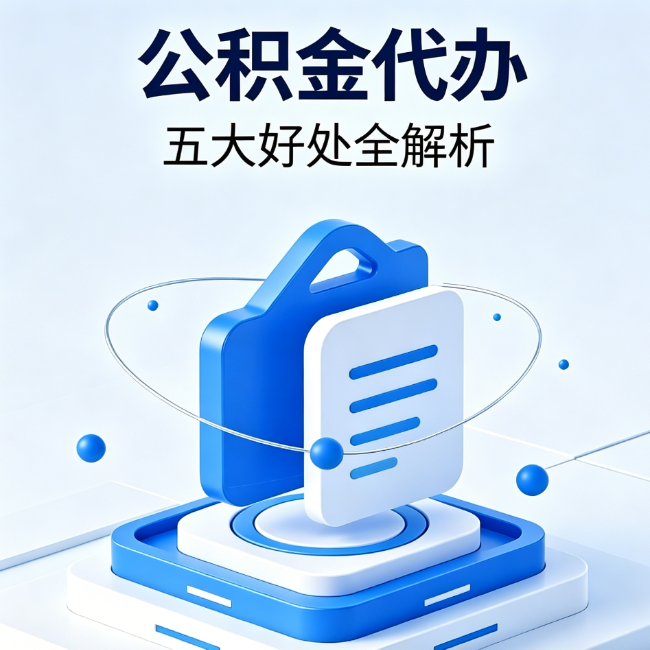 福州公积金代办到底值不值？这5大好处让你少走弯路